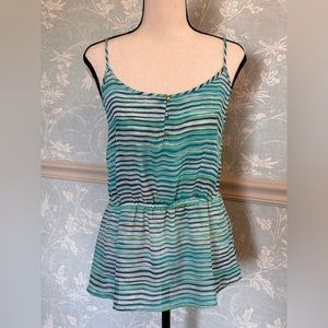 Banana Republic striped tank top